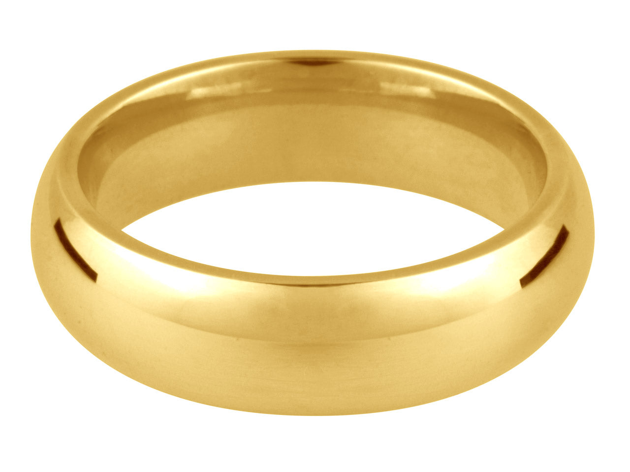 Court Shaped Wedding Ring