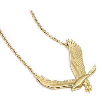Golden Eagle Necklace