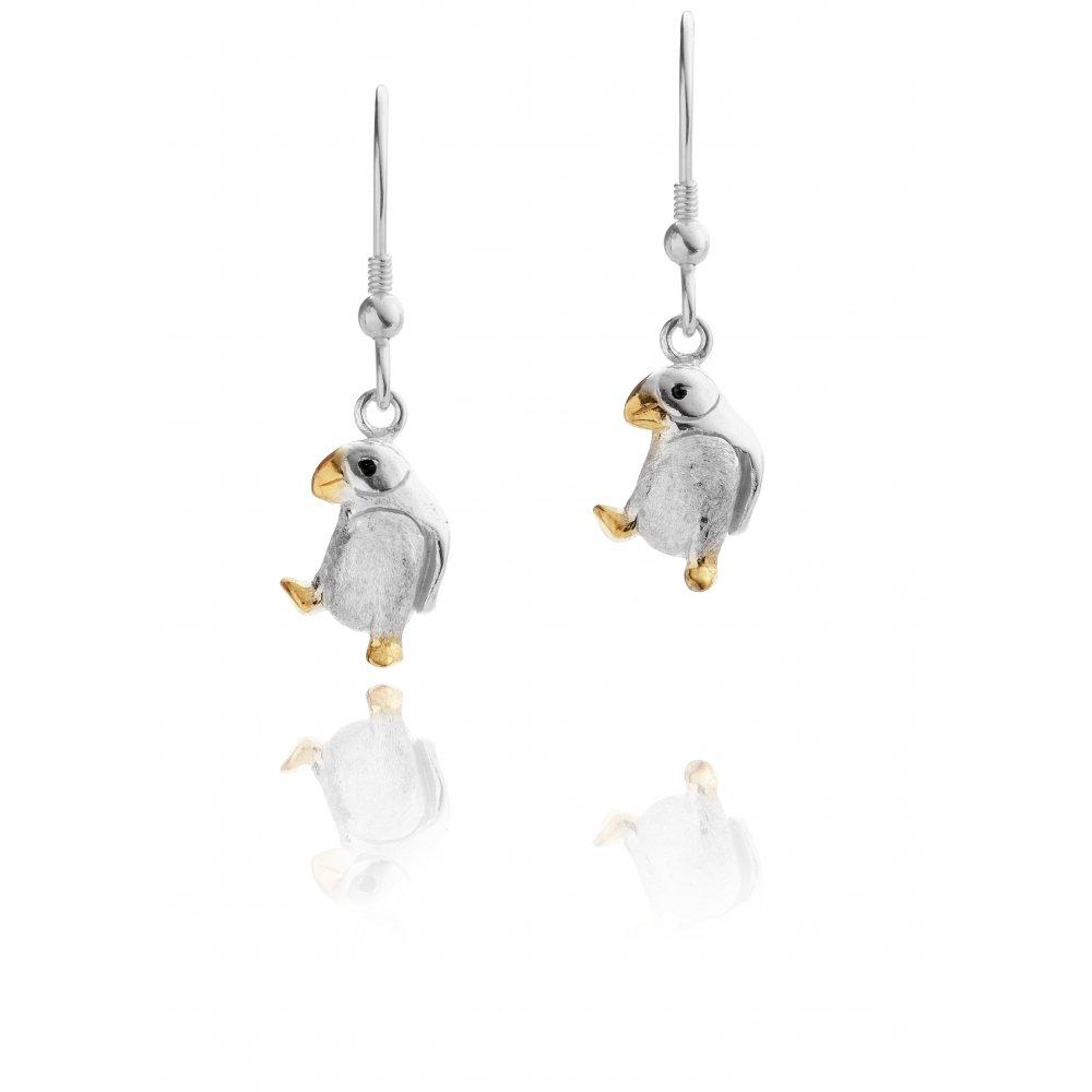 Puffin Drop Earrings