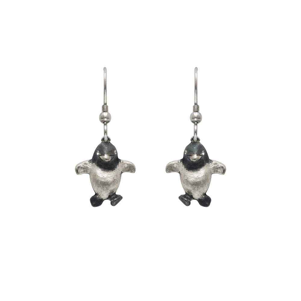 Penguin Drop Earrings