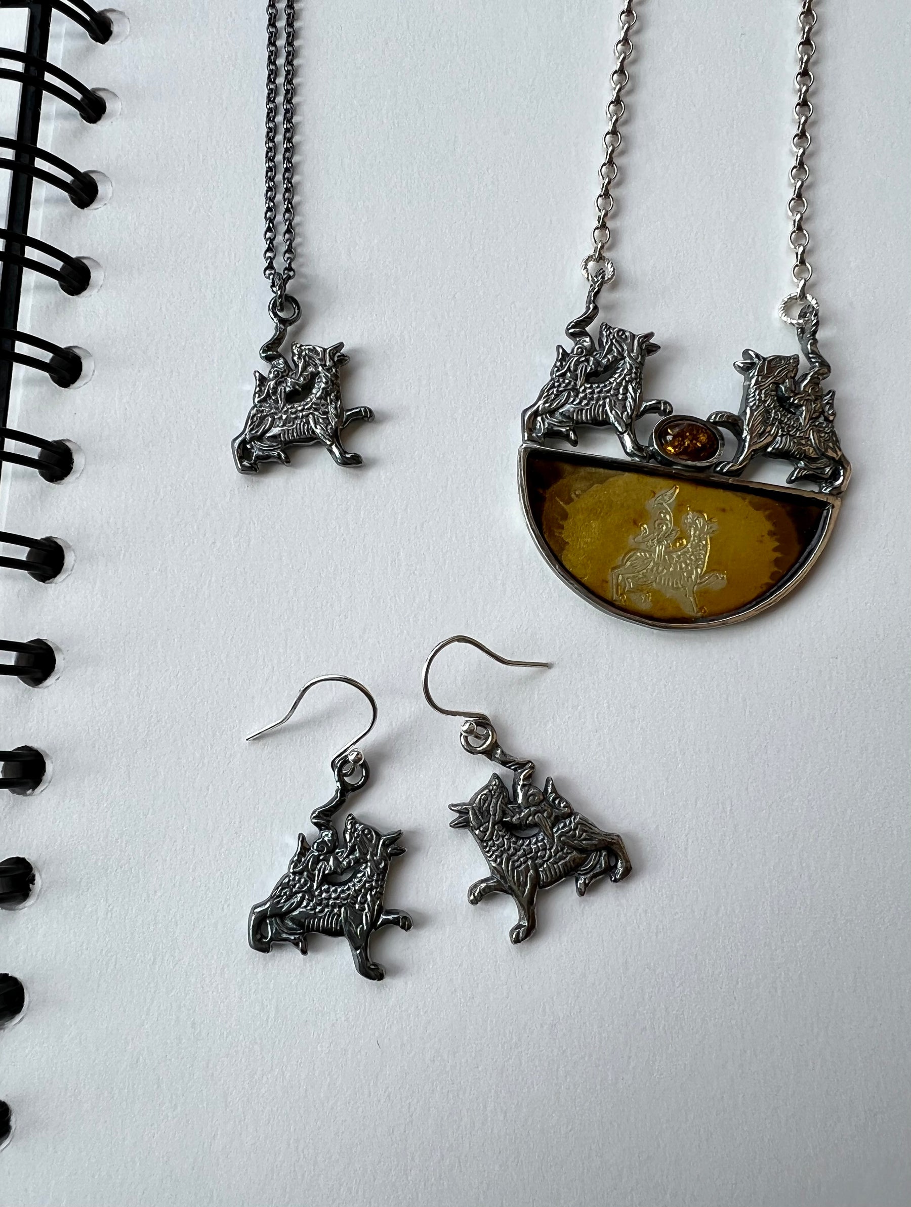 The Maeshowe Dragon necklace