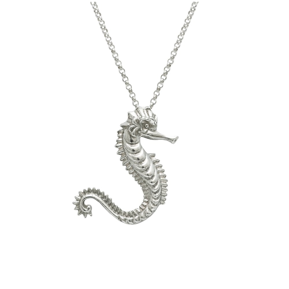 Art Deco Seahorse Pendant