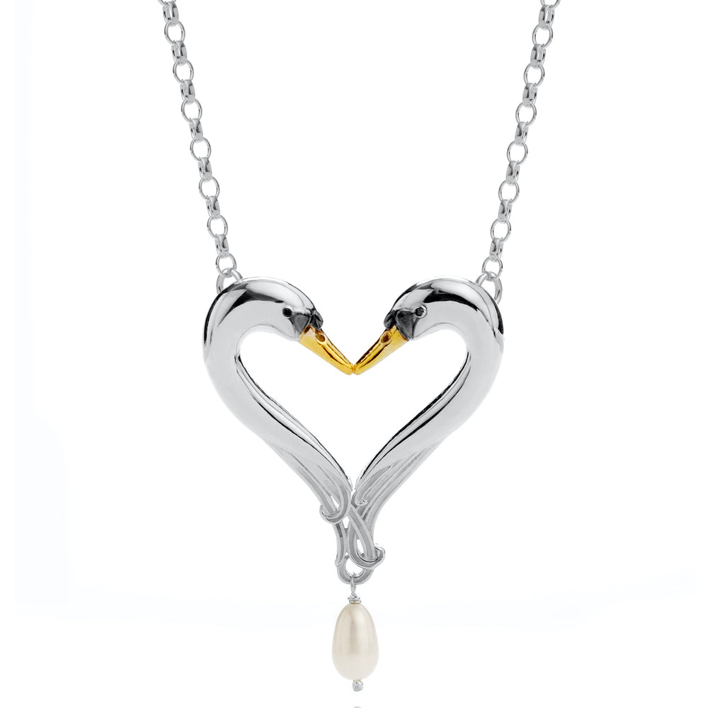 Swans Necklace