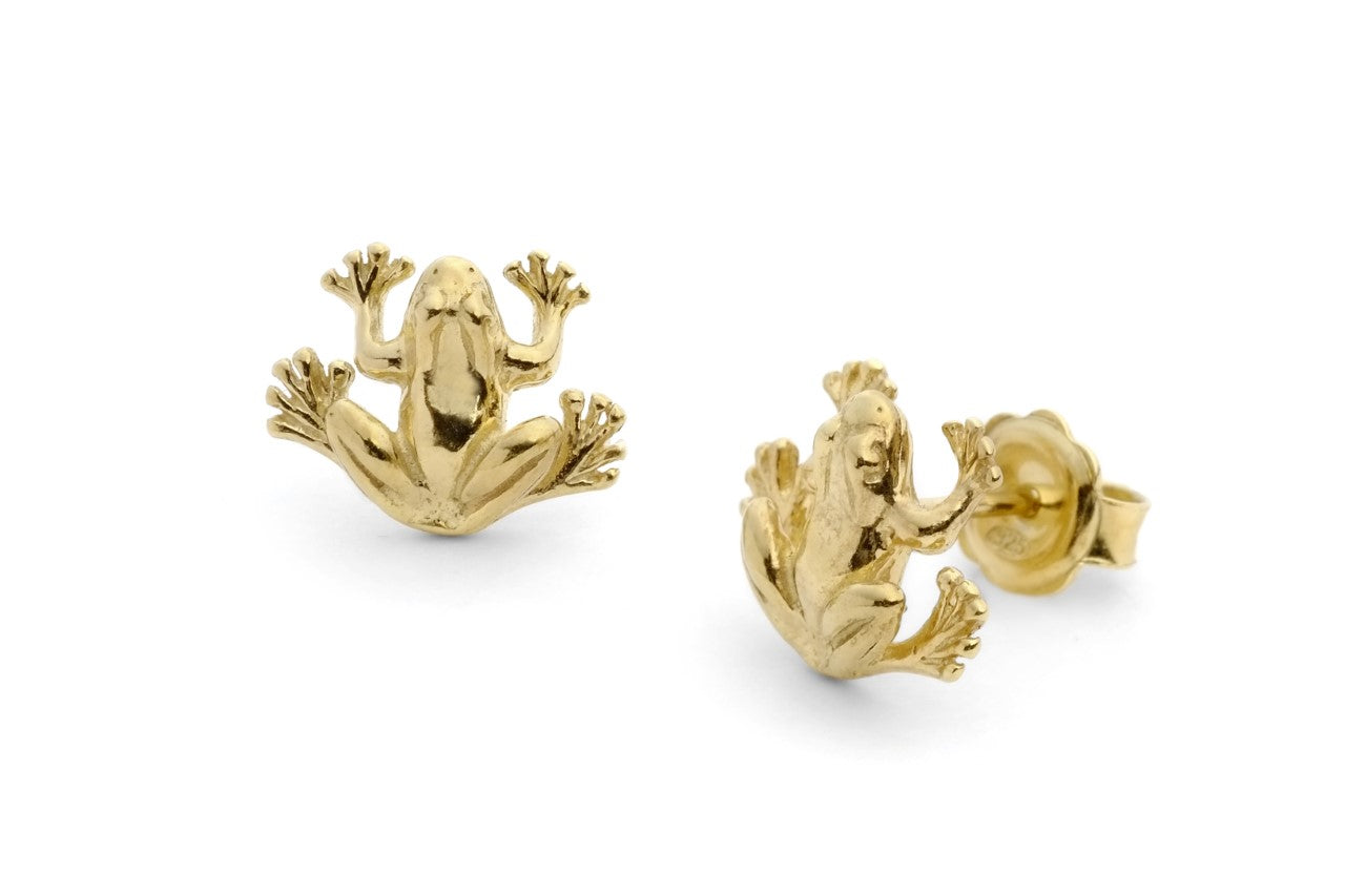 Frog ear studs