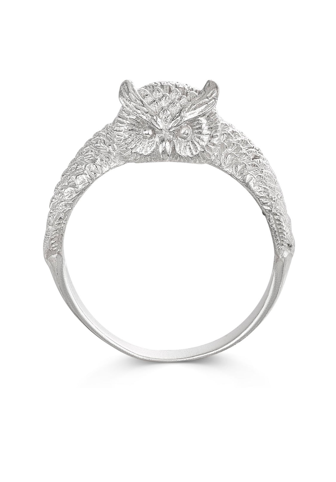 Flying owl ring