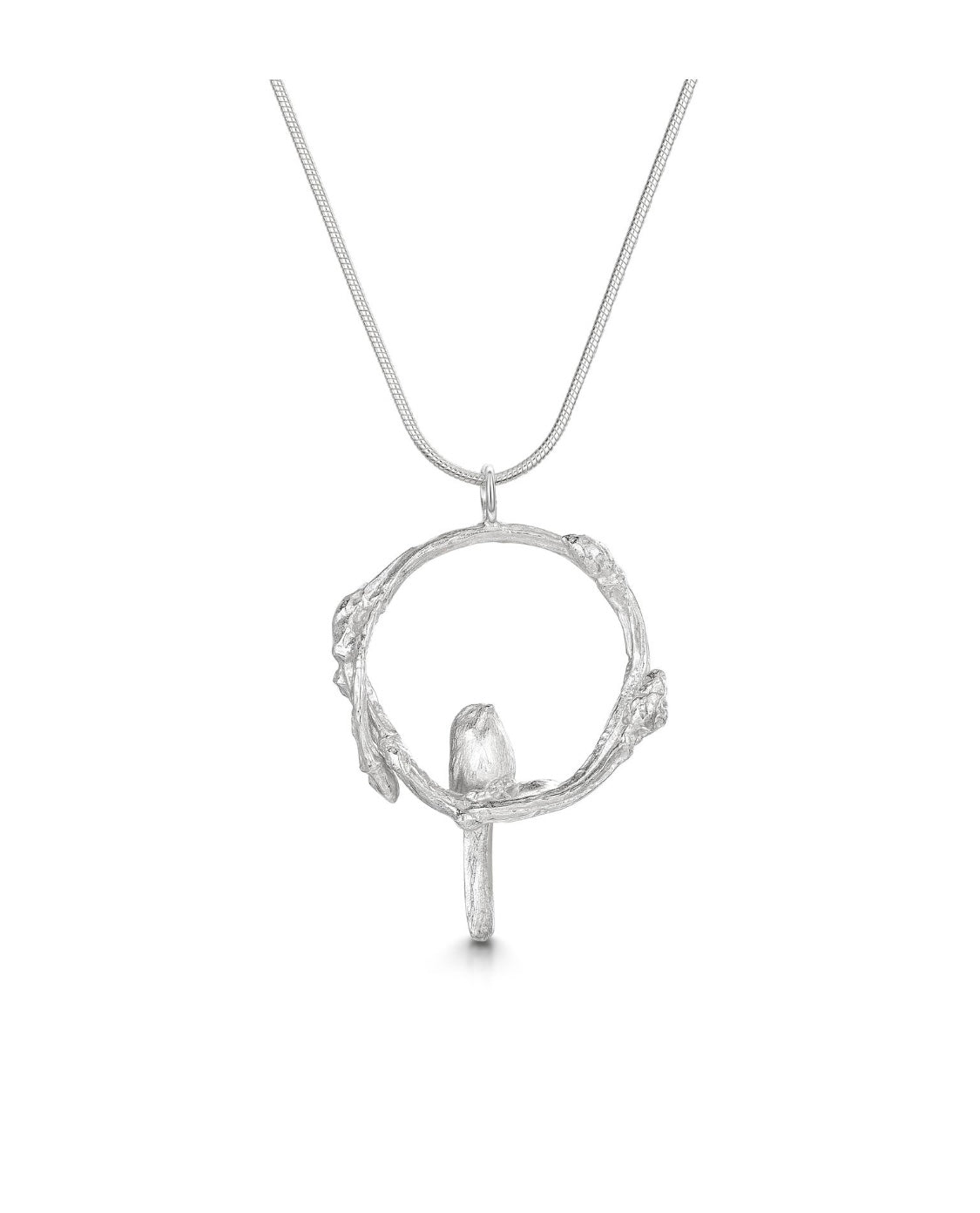 Long tailed tit pendant