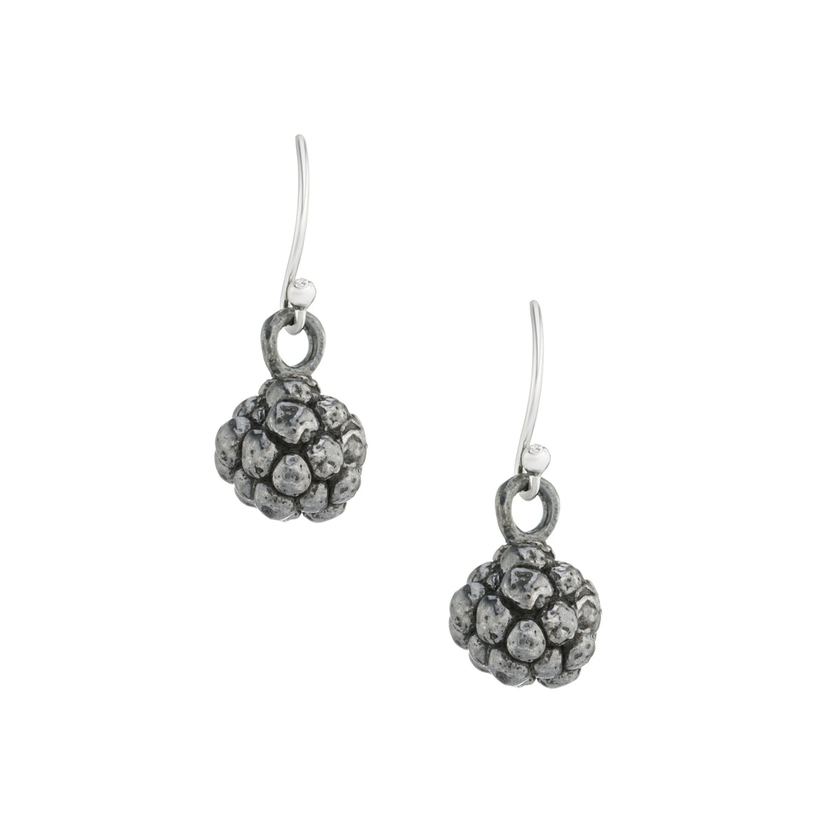 Bramble drop earrings