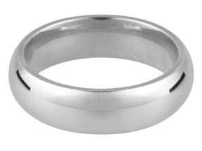 Court Shaped Wedding Ring