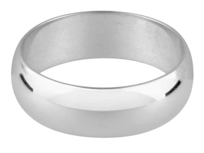 D Shaped Wedding Ring