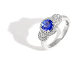 Tanzanite and diamond ring