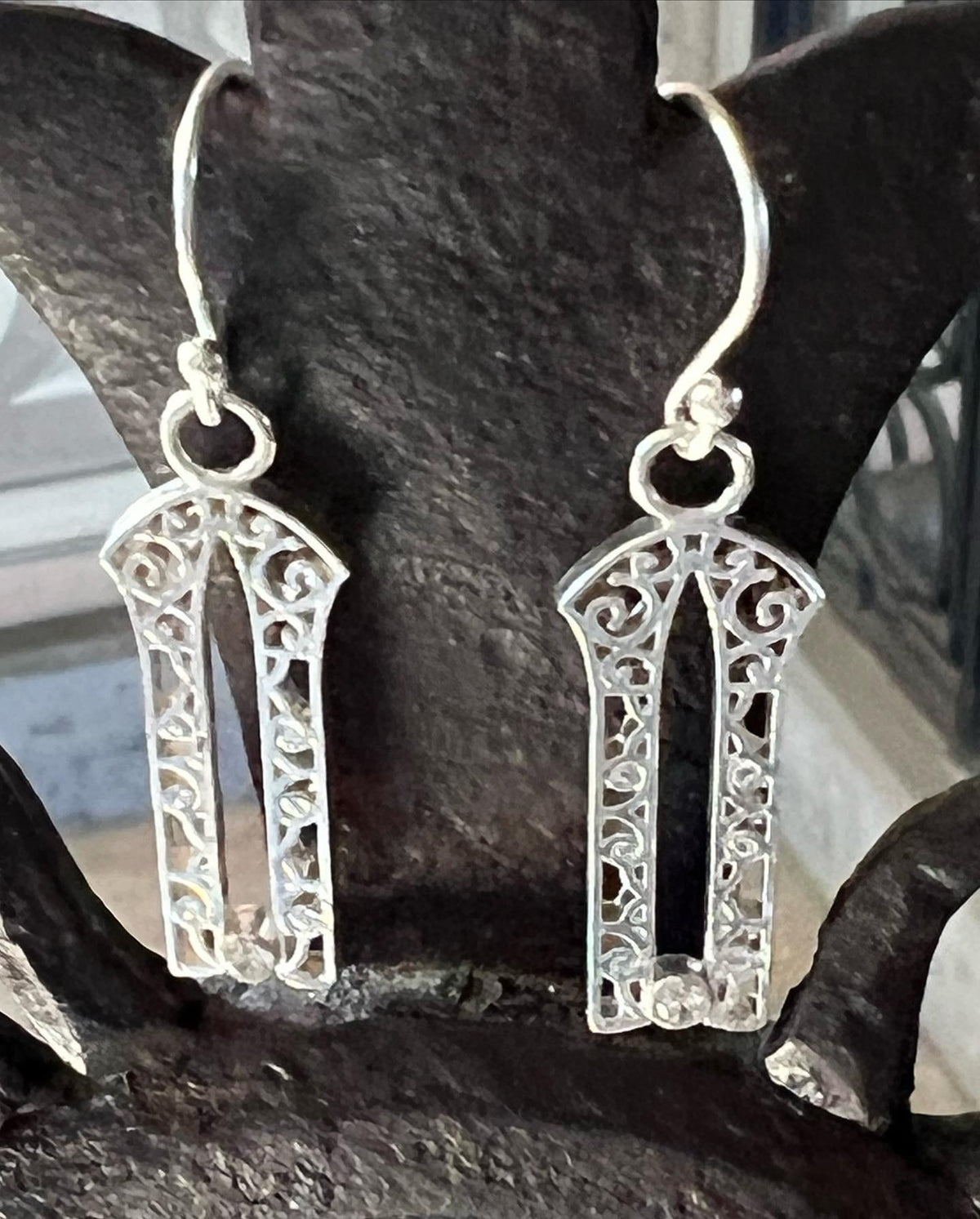 Italian Chapel drop earrings