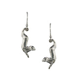 Otter drop earrings