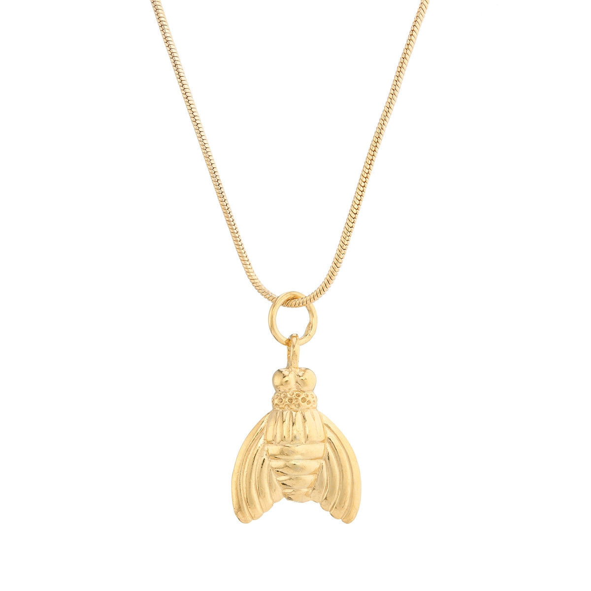 Gold plated Egyptian Bee pendant