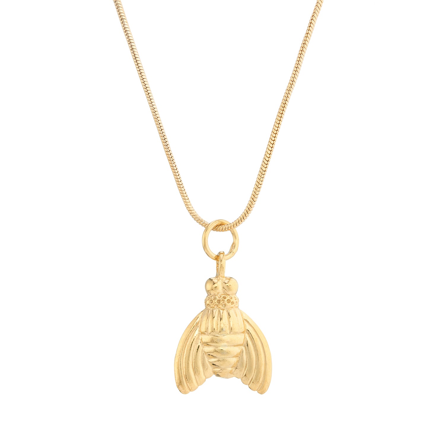 Gold plated Egyptian Bee pendant