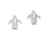 Penguin stud earrings