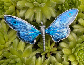 Enamel Butterfly Pendant