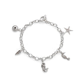 Mermaid's charm bracelet