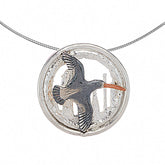 Oystercatcher at the Ring of Brodgar pendant