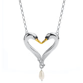 Swans Necklace